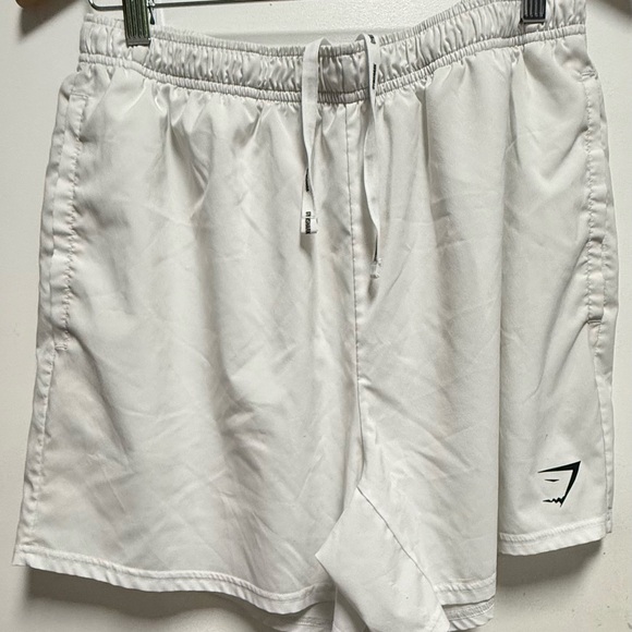 Gymshark Other - Gymshark White Activewear Shorts Size Xl